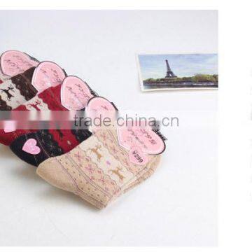 Vestitiy 2016 Merry Christmas 3D Cartoon Christmas Antibacterial Socks Women Cotton Socks Floor Good Christmas Gift Aug 25 photo-6