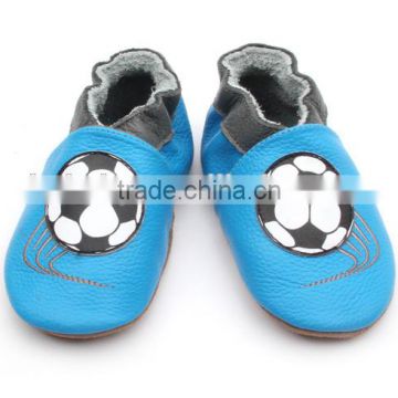 Wholesale breathable popular lovely soft leather baby shoes