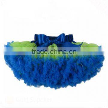 Factory Direct Sale Baby Toddler Pettiskirt,blue Ruffle Pettiskirt For Infant. Wholesale Multicolor optional