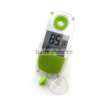 Solar Thermometer for Indoor And Outdoor. It can be used both indoors and outdoors to monitor the temperature.