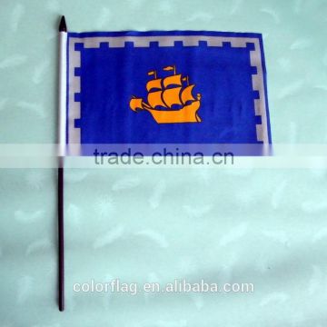 outdoor advertising hand flag