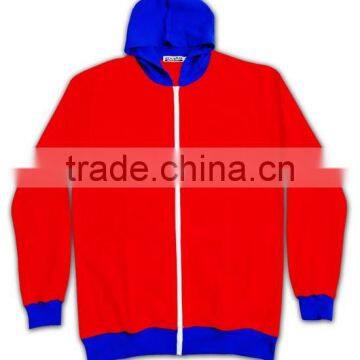 Trade Assurance BSCI Customized Design 2016 Embroidery/screenprint Wholesale Red Hoodie photo-5