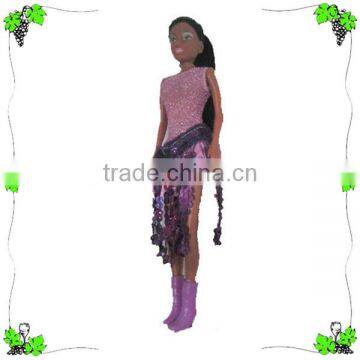 Wholesale Long Hair Doll Young Girl Black Doll