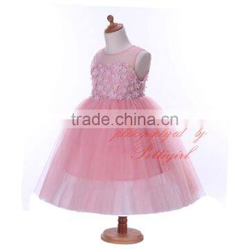 Flower Girl Dresses Pink Beautiful Evening Dresses photo-2
