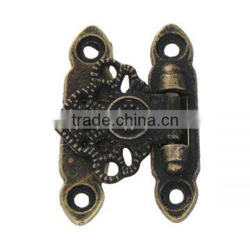 Iron Based Alloy Case Locks Antique Bronze 36mm x 25mm 36mm x 9mm