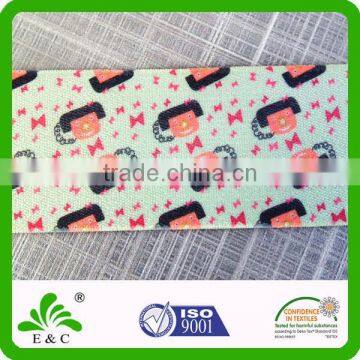 Oeko-tex100 Dye Sublimation Digital Printing Elasticated Webbing photo-2