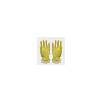 30 cm Length Kitchen Latex Gloves For Refuse Collection , window cleaning