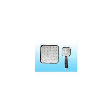 Rainfall Massaging Plated ABS Chromed Overhead Shower Head Set , water saver shower head