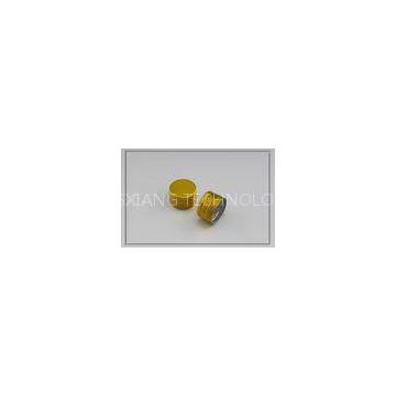 25.516.5mm gold color recycling bottle caps for health care products