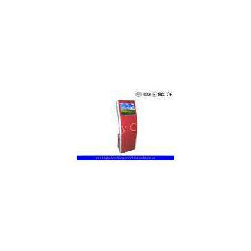 Office Building Stylish Freestanding Touch Screen Kiosk For Information Checking