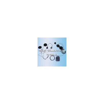 TC-834-2Wired Earphone for Motorcycle Intercom, Can be Fixed on Helmet