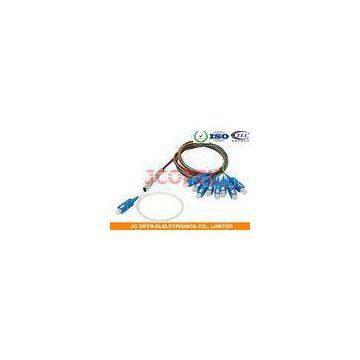 FTTH Fiber Optic Splitter / PON EOC Micro 1x8 Optical Splitter Telcordia 1221