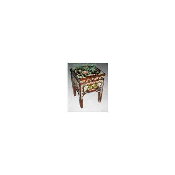 Chinese furniture exporter, 4 Side Lacquer Stool