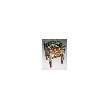 Chinese Furniture Exporter, 4 Side Lacquer Stool