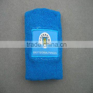 Fashionable sports polar fleece wrist sweatband