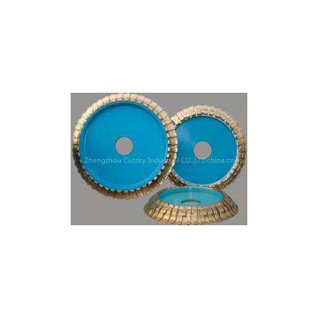 Segment marble profile wheel