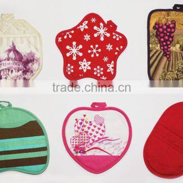 Wholesale Printed Cotton Pot Holders With Many Designs