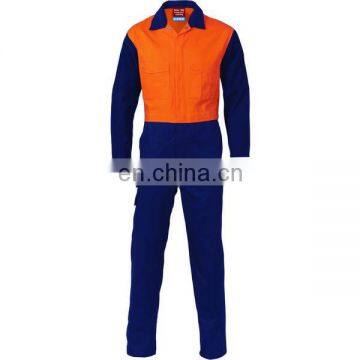 Orange Cotton fire retardant safety coverall/clothing
