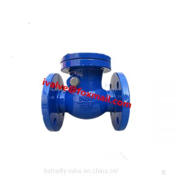 GG25 PN16 Swing Check Valve DIN F6