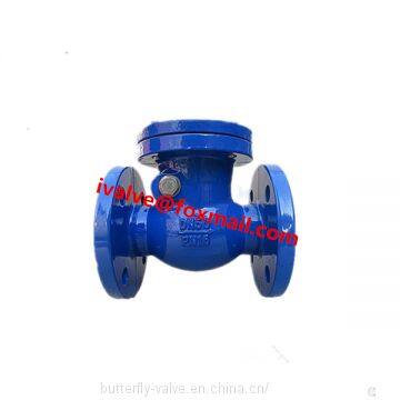 GG25 PN16 Обратный клапан с откидным заслоном DIN F6
