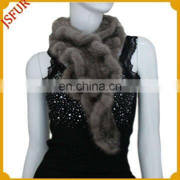 2014 Winter new fashion women's grey mink scarf