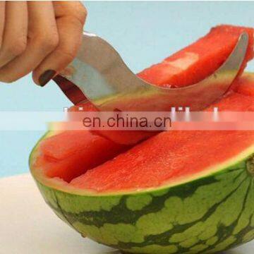 Watermelon Slicer Cutter Knife Corer Server Stainless Steel Kitchen Fruit Tool photo-2