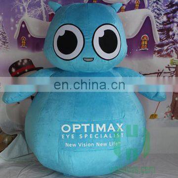 New arrival!!!HI CE inflatable mascot costume 2 meters for adult size,blue cat mascot costume for event