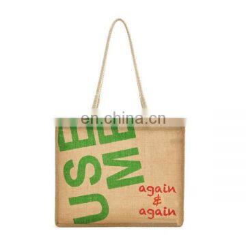 New Arrival Design Embroidered Jute Bags