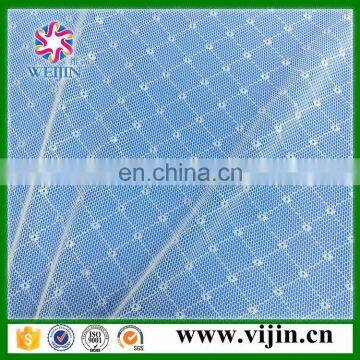 warp knitting elastic lace fabric mesh with factory whosale price