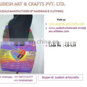 Handcrafted Ethnic Messenger Bag photo-2