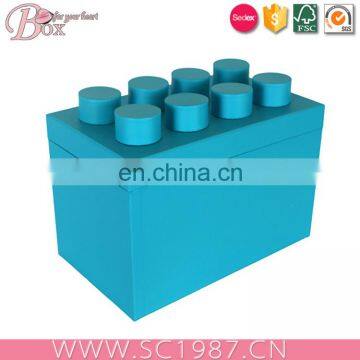 Lovely Color Children Intelligence Cardboard Toy Puzzle Box photo-6