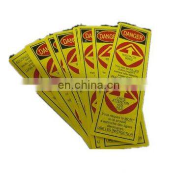 Custom Adhensive Sticker Transparent Packing Printing Label photo-2