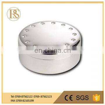 Zinc alloy Diamond-encrusted bracelet box