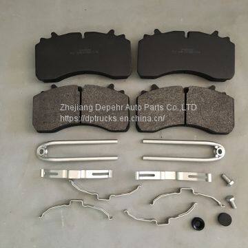 Heavy Duty European Tractor Brake System Brake Disc Truck Kinds of Brake Pads WVA29087 WVA29162 photo-3