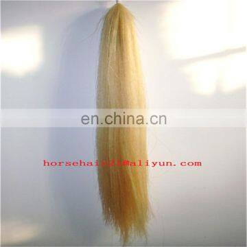 Natural Horse Hair /light Flaxen Horse Tail Hair/colorful Horse Tail Hair photo-2