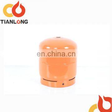 2.5kg Empty hydrogen filling lpg gas cylinder for household