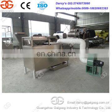 Hot Selling Cocoa Bean Separating Peeling Groundnut Shell Machine Roasted Peanut Peeler photo-5