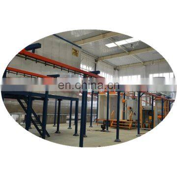 Automatic powder coating line machine for aluminum door and window