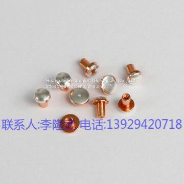 Electric Contact,Silver Electrical Contact Tips,Silver Electrical Contact Rivets photo-3