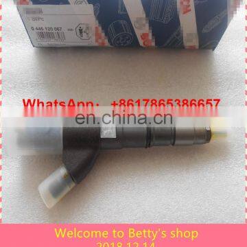 Original Common Rail Fuel Injector 0445120067