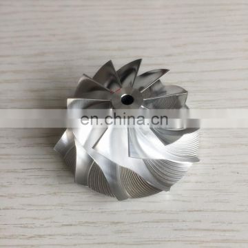 TD03 14T close 39.55/51.00mm 11+0 blades Turbo milling/aluminum 2618 /billet compressor wheel