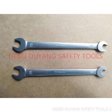 TITANIUM TOOLS WRENCH DOUBLE OPEN END 8*10MM NON-MAGNETIC