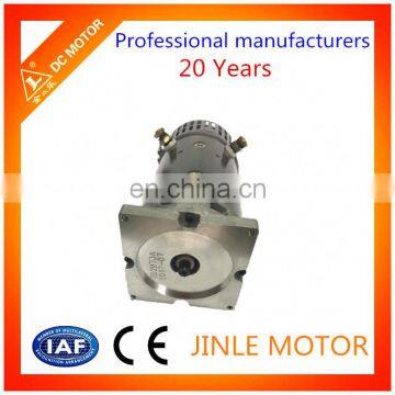 Бренд Wuxi Jinle 24В 4кВт гидравлический электродвигатель постоянного тока photo-5