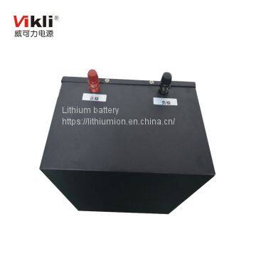 48V 100Ah Graphene Rechargeable Deep Cycle Lithium Power Battery Pack for Golf Car