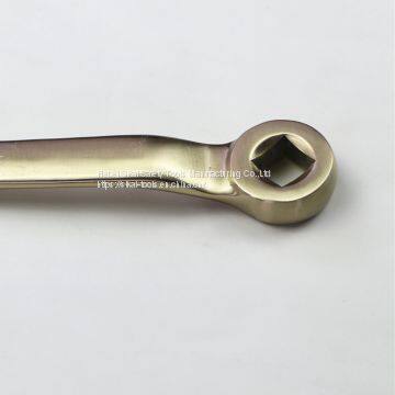 Aluminum Bronze Alloy Square Valve Spanner Non Sparking Safety Tools photo-3