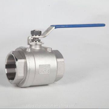 CF8 Full Port Thread Screw Ball Valve