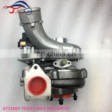 GENUINE NEW Turbocharger GT20V GT2260V 783762-0002 059145873F turbo for Audi Q7 TDI 224 3.0L V6 TDI EPA Tier 2 engine