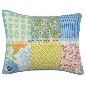 Soft Bright Reactive Printing 100% Cotton King 3pcs Bedspread Patchwork Handmade Quilt photo-4