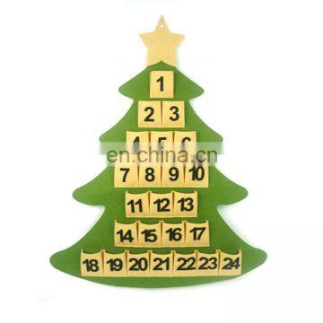 Factory Supply Felt Christmas Countdown Felt Calendar photo-4