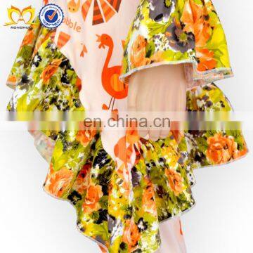 Adorable Turkey Ruffle 2PC Clothing Set Children's Boutique Fashion Thanksgiving Clothing 2018 photo-4